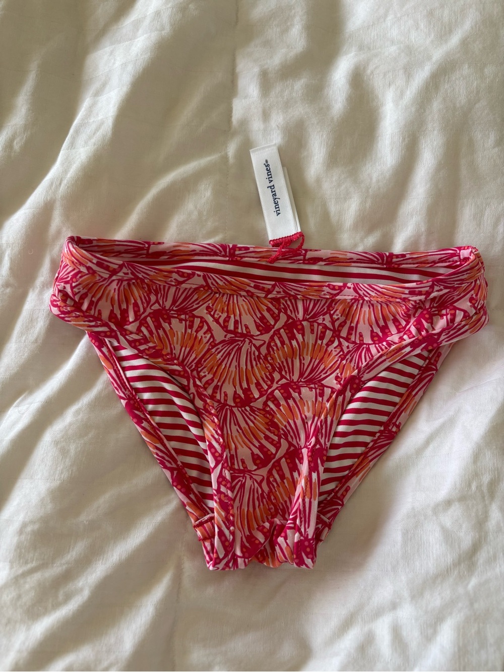 New 4T Girls Vineyard Vines reversible bikini swimsuit bottoms